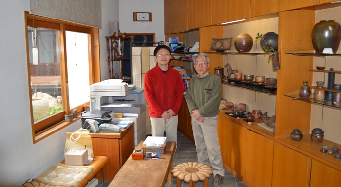 17th generation Bizen potters